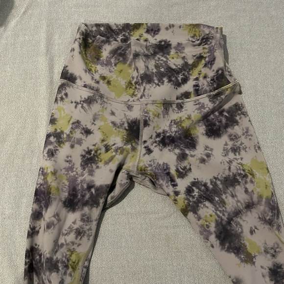 NWT Lululemon align (radial tie dye mauve grey multi) pant - Picture 6 of 8